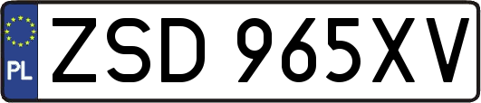 ZSD965XV