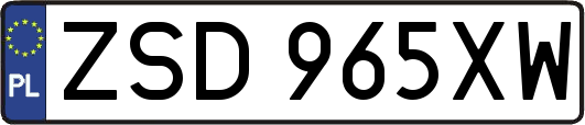 ZSD965XW