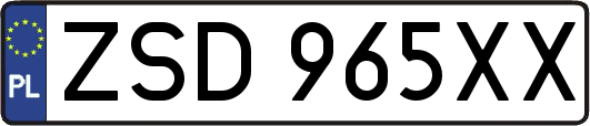 ZSD965XX