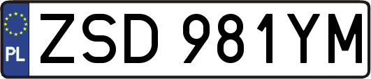 ZSD981YM