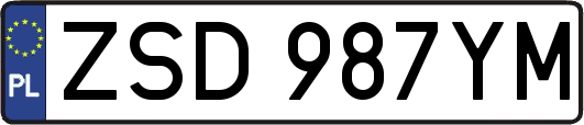 ZSD987YM
