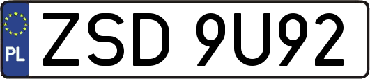 ZSD9U92