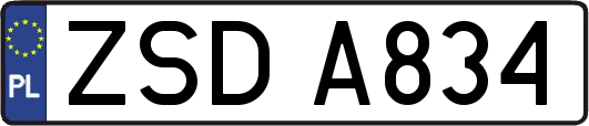 ZSDA834