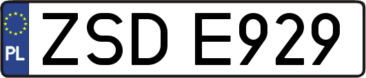 ZSDE929