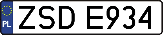 ZSDE934