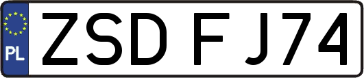ZSDFJ74