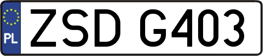 ZSDG403