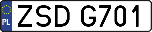 ZSDG701