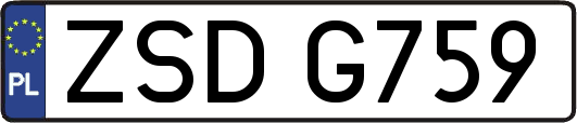 ZSDG759