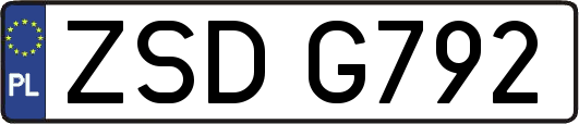 ZSDG792