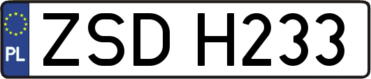 ZSDH233