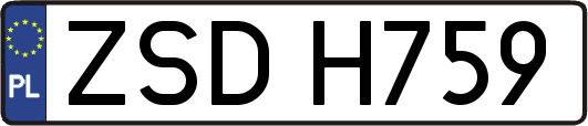 ZSDH759