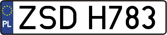 ZSDH783