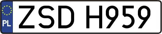 ZSDH959