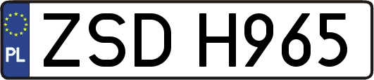 ZSDH965
