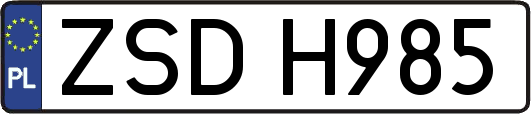 ZSDH985
