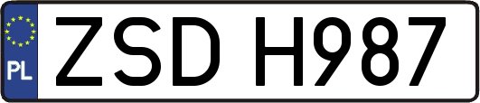 ZSDH987