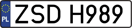 ZSDH989