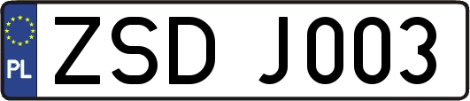 ZSDJ003