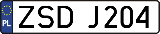 ZSDJ204