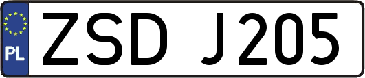 ZSDJ205