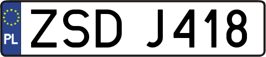 ZSDJ418
