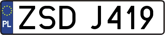 ZSDJ419