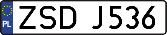 ZSDJ536