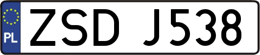 ZSDJ538