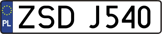 ZSDJ540