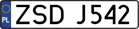 ZSDJ542