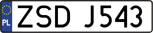 ZSDJ543