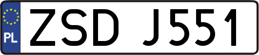 ZSDJ551