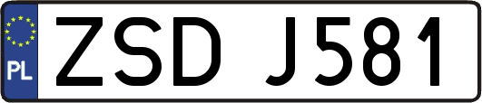 ZSDJ581