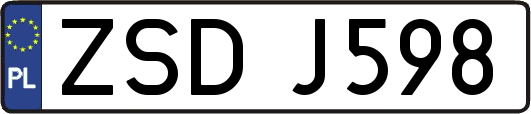 ZSDJ598