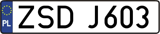 ZSDJ603