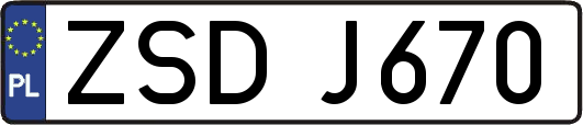 ZSDJ670