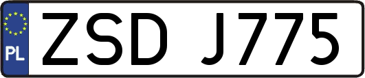 ZSDJ775