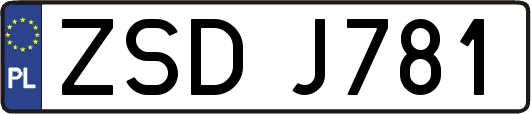 ZSDJ781