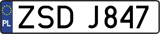 ZSDJ847