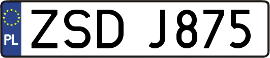 ZSDJ875