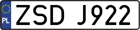 ZSDJ922