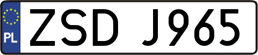 ZSDJ965