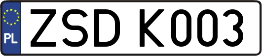 ZSDK003