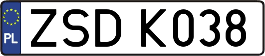 ZSDK038