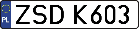 ZSDK603