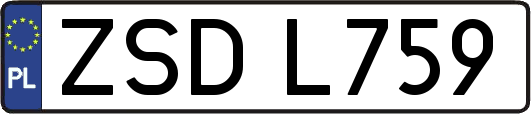 ZSDL759