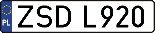 ZSDL920
