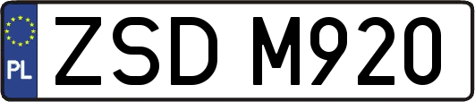 ZSDM920