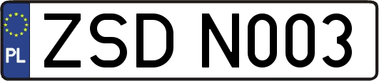ZSDN003